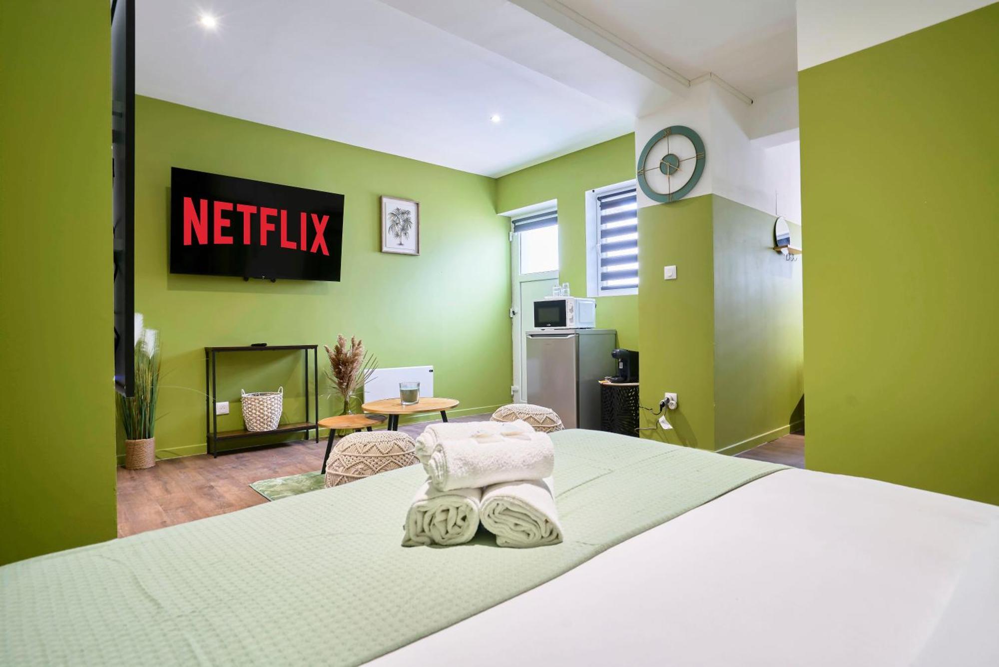 Ng Prestige - Lille L Roubaix Trichon - Balneo - Netflix - Wifi Lägenhet Exteriör bild