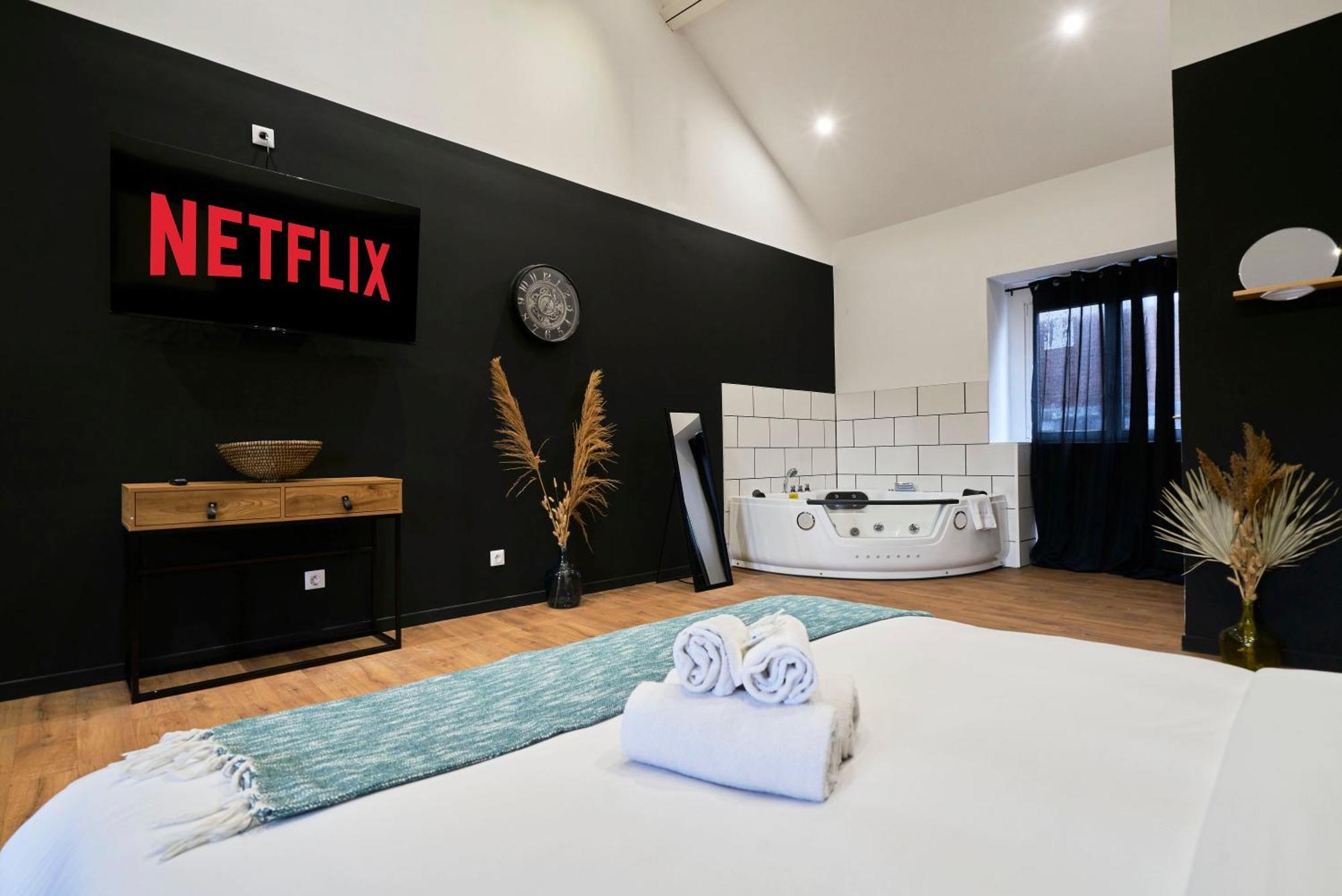 Ng Prestige - Lille L Roubaix Trichon - Balneo - Netflix - Wifi Lägenhet Exteriör bild
