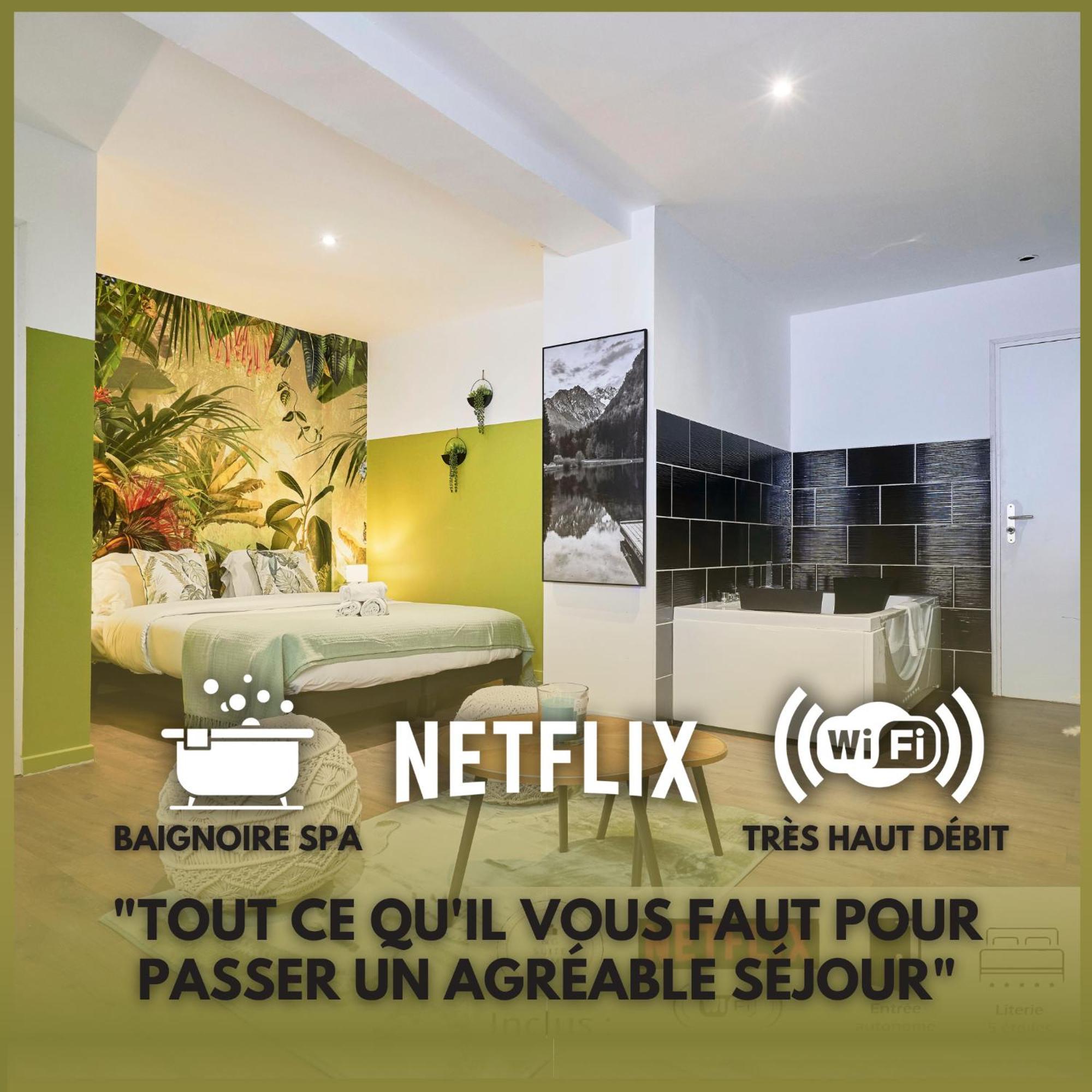 Ng Prestige - Lille L Roubaix Trichon - Balneo - Netflix - Wifi Lägenhet Exteriör bild
