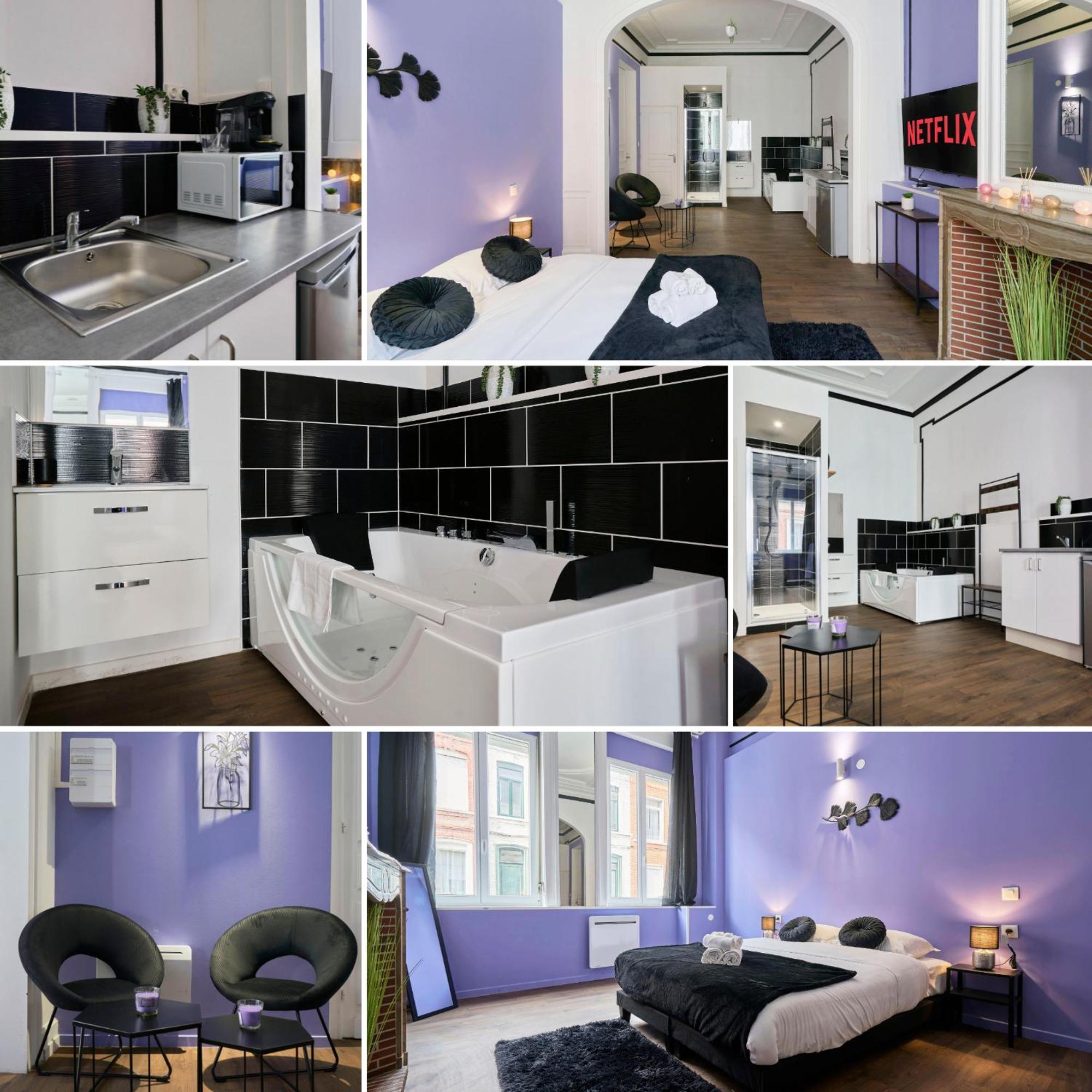 Ng Prestige - Lille L Roubaix Trichon - Balneo - Netflix - Wifi Lägenhet Exteriör bild